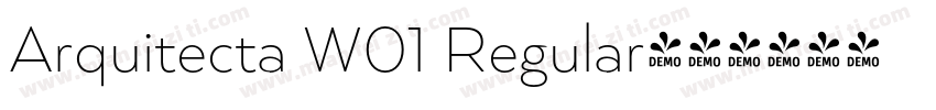 Arquitecta W01 Regular字体转换
